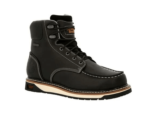 Georgia Boot Amp LT Wedge Waterproof Moc Toe Work Boot - WILKYs