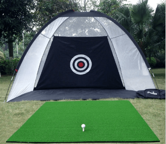 Golf Practice Net Tent Golf Hitting Cage Garden Grassland Practice Tent Golf Training Equipment Mesh Outdoor - WILKYs