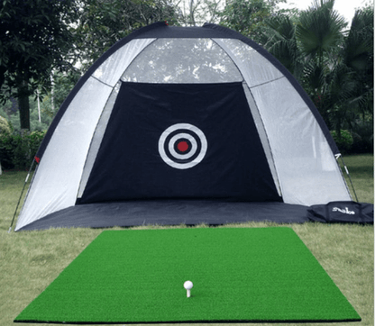 Golf Practice Net Tent Golf Hitting Cage Garden Grassland Practice Tent Golf Training Equipment Mesh Outdoor - WILKYs