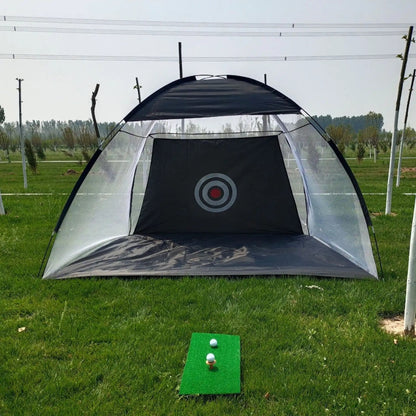 Golf Practice Net Tent Golf Hitting Cage Garden Grassland Practice Tent Golf Training Equipment Mesh Outdoor - WILKYs