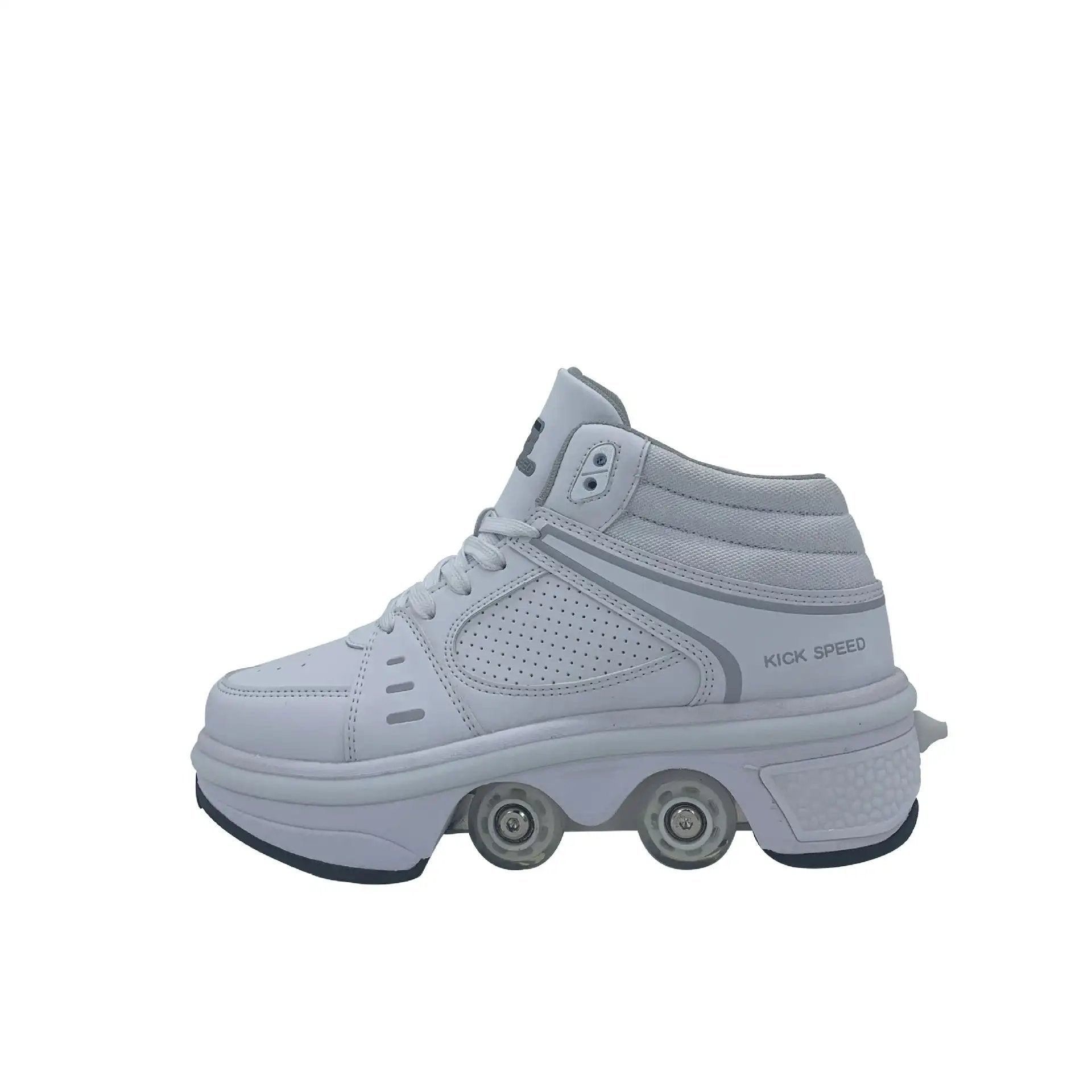 Good Product Dual - purpose Roller Skates, Deformed Shoes, Double Row Roller Skates - WILKYs