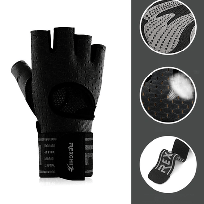 Gym Fitness Gloves Weightlifting Crossfit Gloves - WILKYs