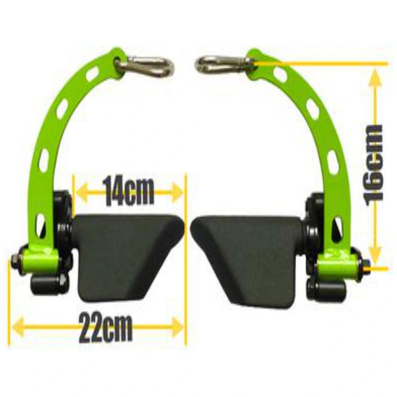 Gym Fitness Lat Pulldown Rowing Bar Pulley Cable Machine T Bar V Bar Attachments - WILKYs