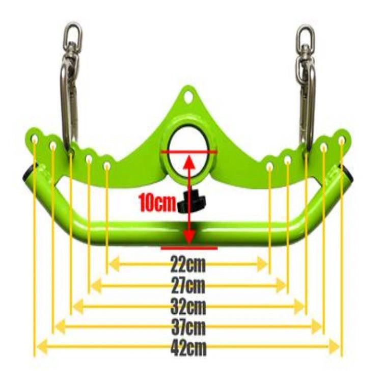 Gym Fitness Lat Pulldown Rowing Bar Pulley Cable Machine T Bar V Bar Attachments - WILKYs