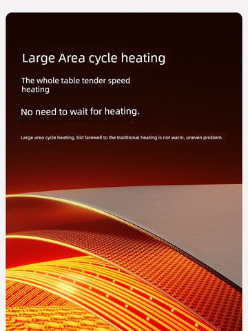 Heating Hand Warming in Winter Large Size Waterproof Mouse Pad - WILKYs