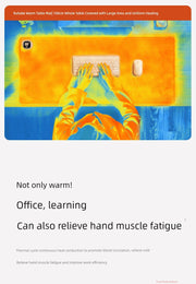 Heating Hand Warming in Winter Large Size Waterproof Mouse Pad - WILKYs