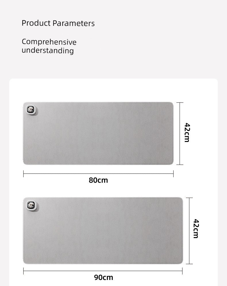 Heating Hand Warming in Winter Large Size Waterproof Mouse Pad - WILKYs