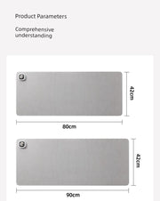 Heating Hand Warming in Winter Large Size Waterproof Mouse Pad - WILKYs