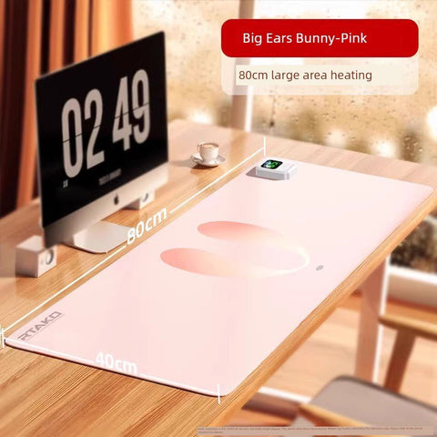 Heating Hand Warming in Winter Large Size Waterproof Mouse Pad - WILKYs