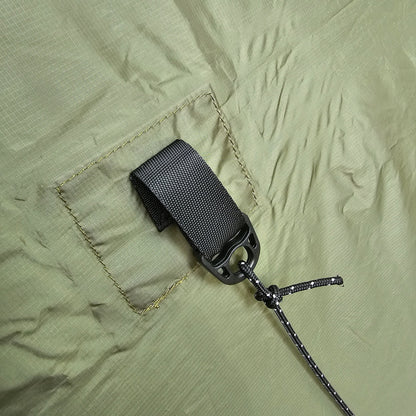 Hideaway 12' Hammock Rain Tarp – Full Coverage, Ultralight Shelter - WILKYs