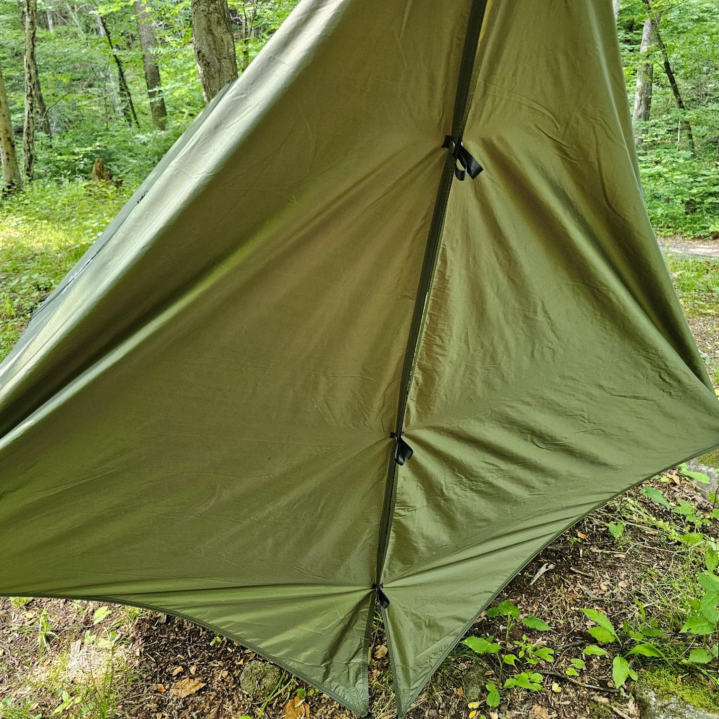 Hideaway 12' Hammock Rain Tarp – Full Coverage, Ultralight Shelter - WILKYs