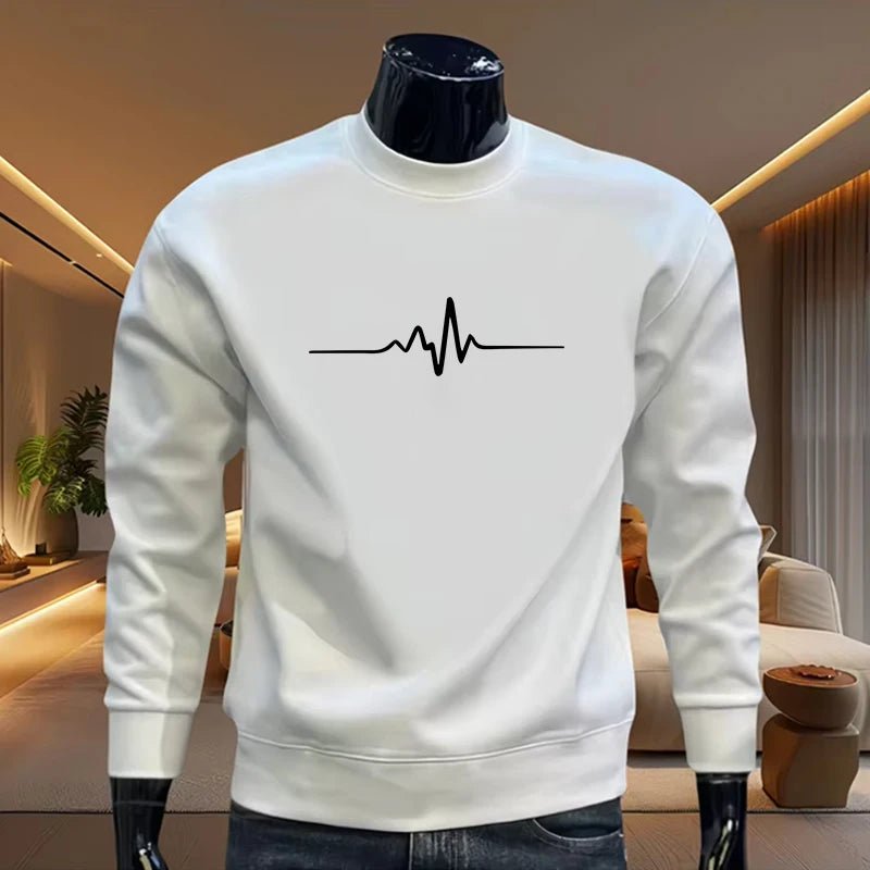 High Grade O-Neck Men's Sweatshirt with Long Sleeves - Versatile Daily Wear - WILKYs