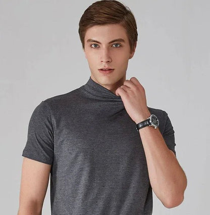 High Neck Anti - Sweat T-Shirt for Men - WILKYs