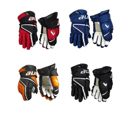 Hockey Gloves Hyperlite 2 Black Red White Navy Blue Color Glove 2X 3X vapor Ball Hockey Sports Equipment - WILKYs