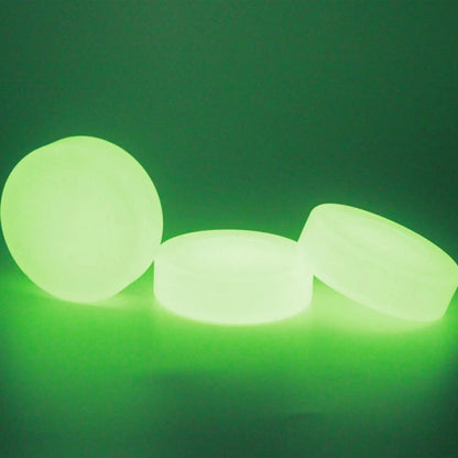 Hockey Puck Glow in Dark Suitable for Floor Indoor Outdoor Game Diameter 7.2cm Game Supplies for Kids Adults Youth Floor Puck - WILKYs