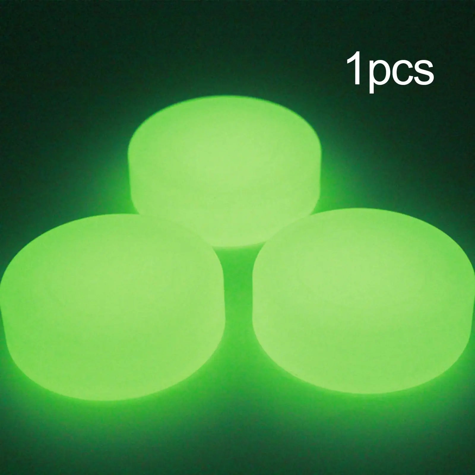 Hockey Puck Glow in Dark Suitable for Floor Indoor Outdoor Game Diameter 7.2cm Game Supplies for Kids Adults Youth Floor Puck - WILKYs