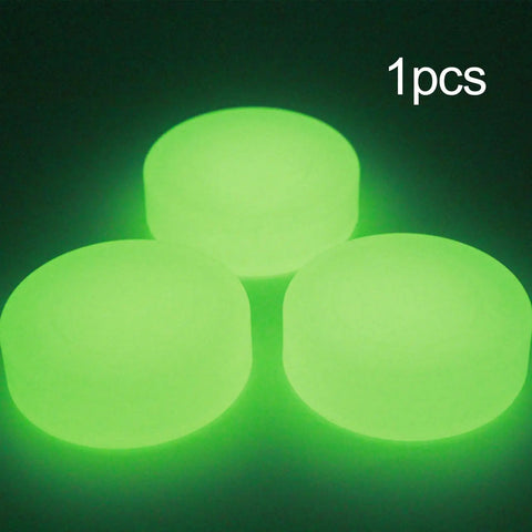 Hockey Puck Glow in Dark Suitable for Floor Indoor Outdoor Game Diameter 7.2cm Game Supplies for Kids Adults Youth Floor Puck - WILKYs