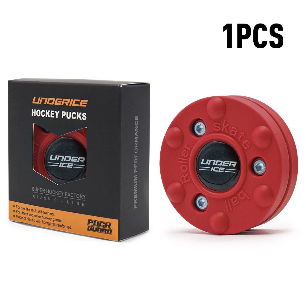 Hockey Puck Ice Hockey Puck Plastic Training Puck Reusable Ice Training Practicing Ice Hockey Accessories - WILKYs