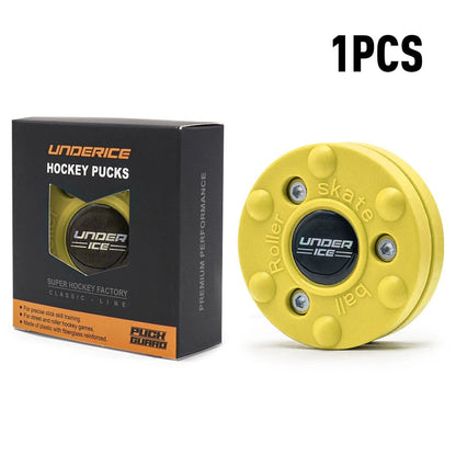 Hockey Puck Ice Hockey Puck Plastic Training Puck Reusable Ice Training Practicing Ice Hockey Accessories - WILKYs