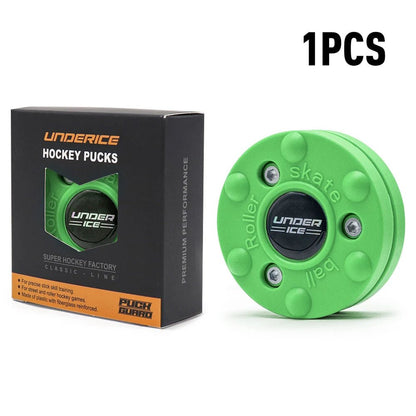 Hockey Puck Ice Hockey Puck Plastic Training Puck Reusable Ice Training Practicing Ice Hockey Accessories - WILKYs