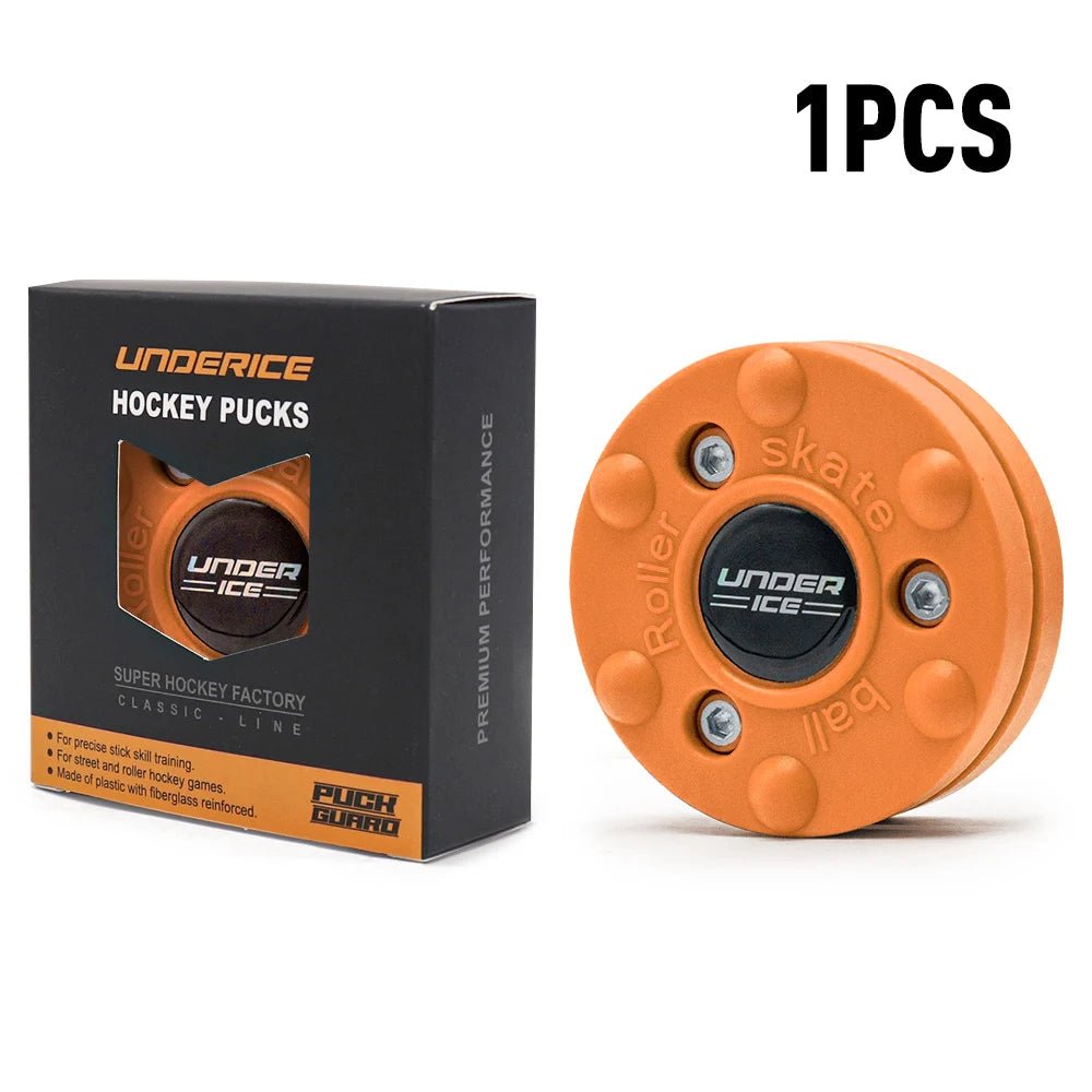 Hockey Puck Ice Hockey Puck Plastic Training Puck Reusable Ice Training Practicing Ice Hockey Accessories - WILKYs