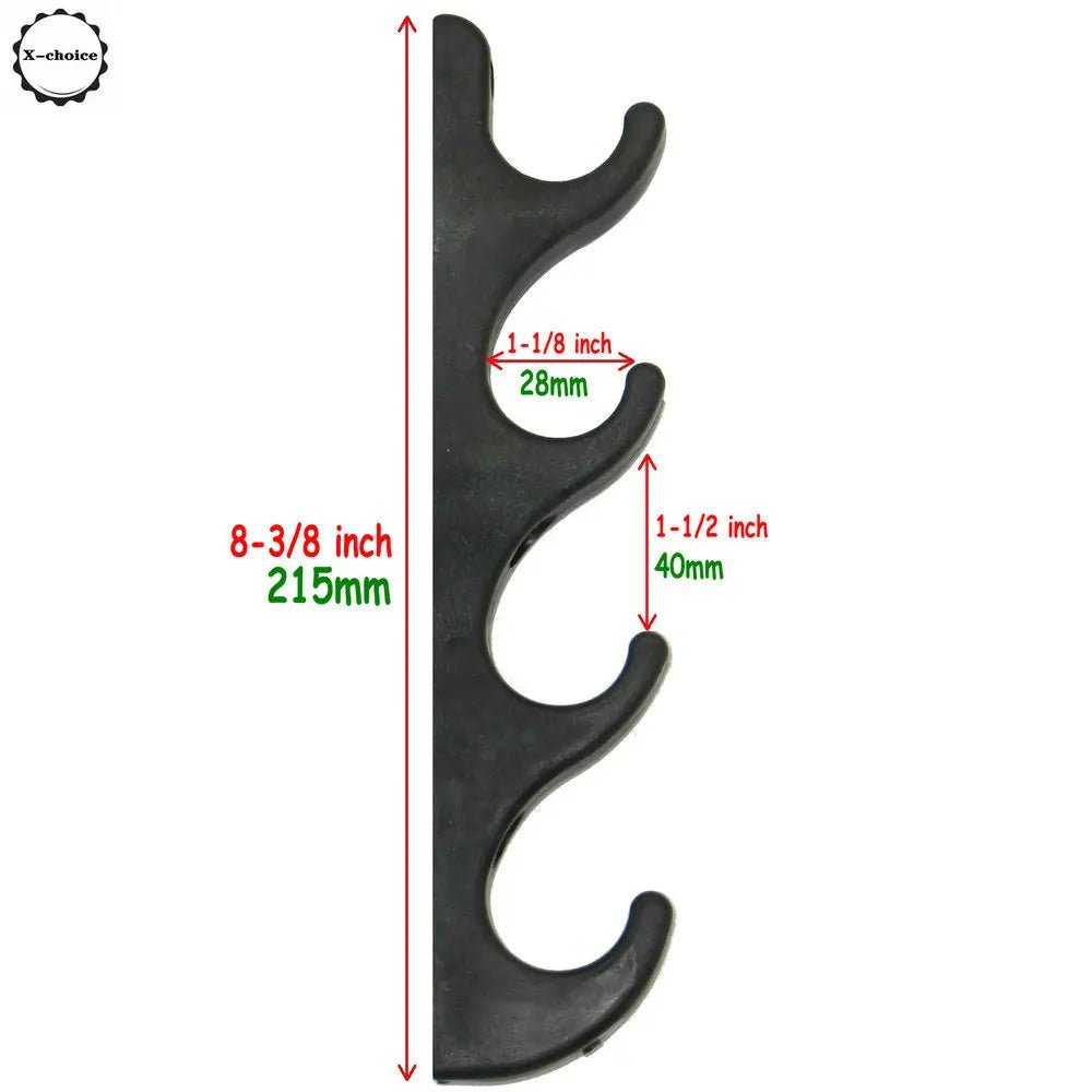 Hockey Stick Rack, Wall Storage for Sticks,Hockey Stick Display Holder/Hanger Great for Home or Office Wall Mount - WILKYs