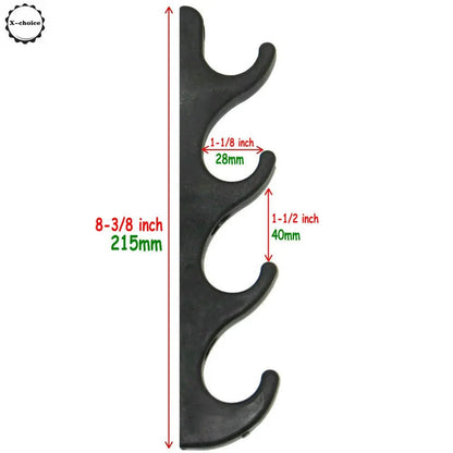 Hockey Stick Rack, Wall Storage for Sticks,Hockey Stick Display Holder/Hanger Great for Home or Office Wall Mount - WILKYs