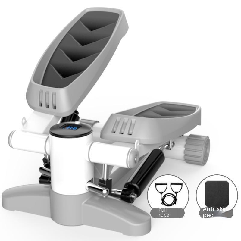 Home Hydraulic Treadmills Fitness Equipment With Pulling Rope Floor Mat - WILKYs