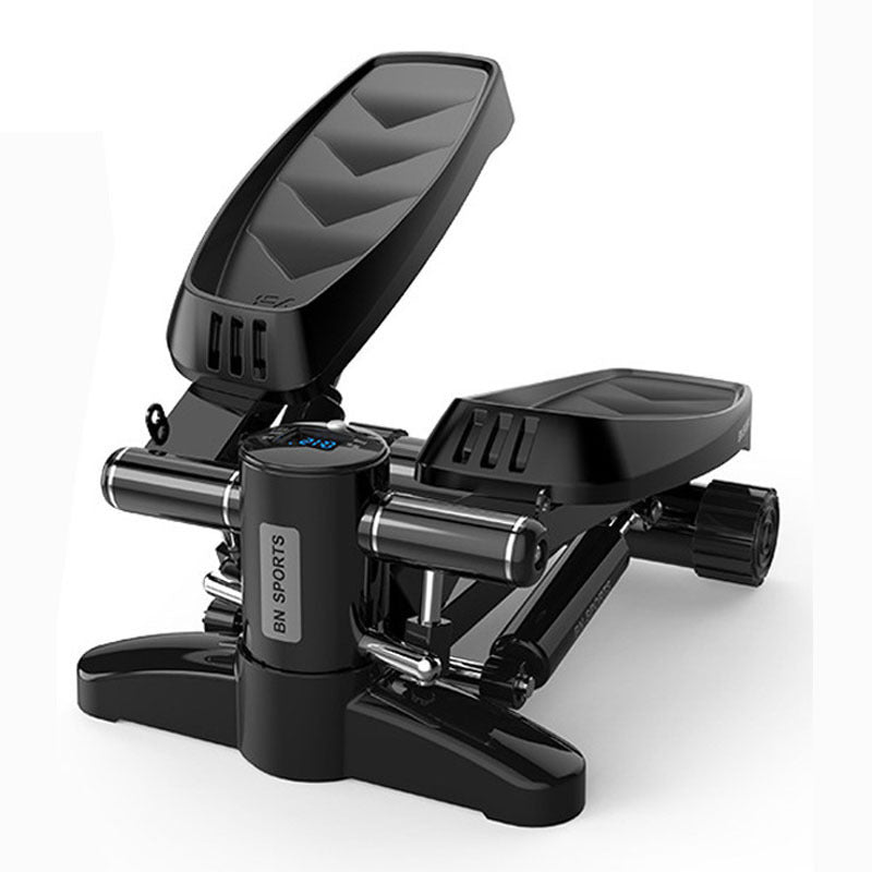 Home Hydraulic Treadmills Fitness Equipment With Pulling Rope Floor Mat - WILKYs