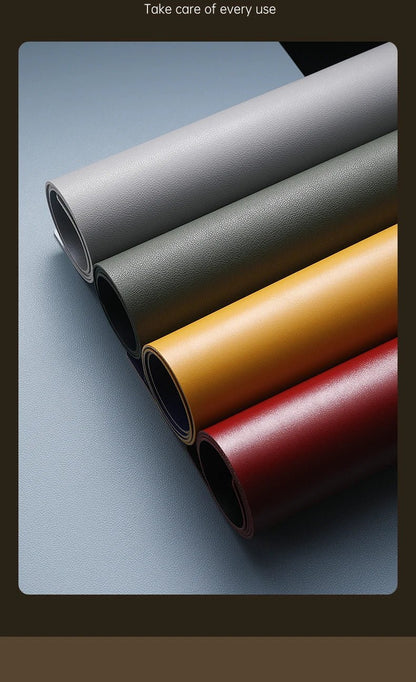 Home Office Large Mouse Pad Gamer Waterproof PU Leather Desk Mat Computer Mousepad Keyboard pad Table Cover gaming mouse pad - WILKYs