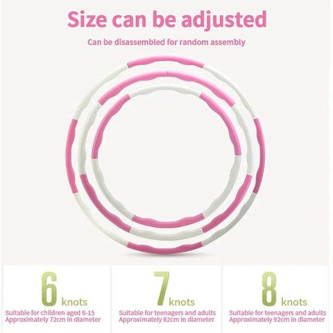 Home Workout Sports Hoop Circle Slimming Massage Hoop Fitness Excercise Gymnastic Yoga Hoop Accessories Bodybuilding Equipment - WILKYs