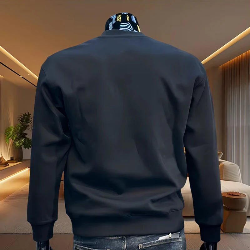 Hot Sales Men's Sweatshirts Print O - Neck High Quality Long Sleeves Casual Man Popular Top Sports Clothing Pullover Jogging Daily - WILKYs