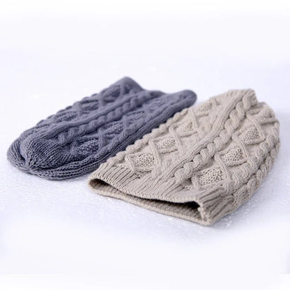 Hot Style Knit Hat with Small Twist Fashion Heaps Heaps of Turtle - head Hats and European Outdoor Hats - WILKYs