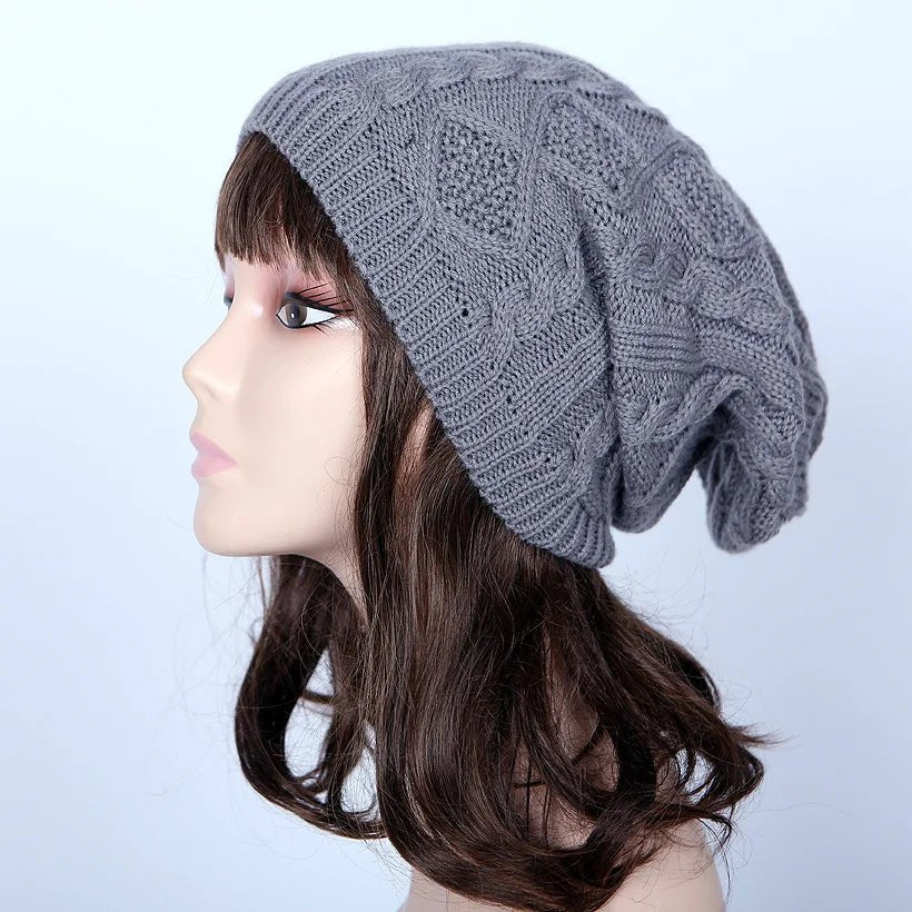 Hot Style Knit Hat with Small Twist Fashion Heaps Heaps of Turtle - head Hats and European Outdoor Hats - WILKYs