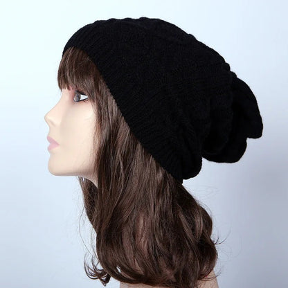 Hot Style Knit Hat with Small Twist Fashion Heaps Heaps of Turtle - head Hats and European Outdoor Hats - WILKYs