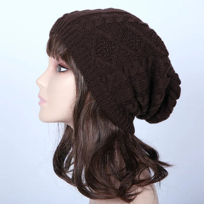 Hot Style Knit Hat with Small Twist Fashion Heaps Heaps of Turtle - head Hats and European Outdoor Hats - WILKYs