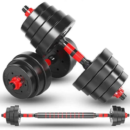 Household Multi - specification Adjustable Dumbbell Disassembly Barbell - WILKYs