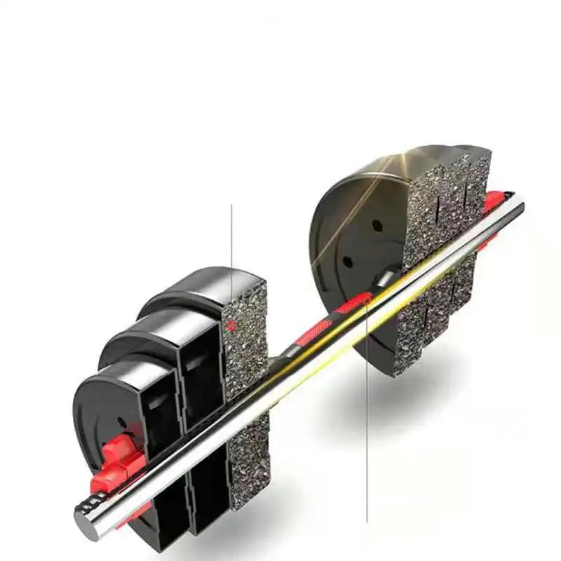 Household Multi - specification Adjustable Dumbbell Disassembly Barbell - WILKYs