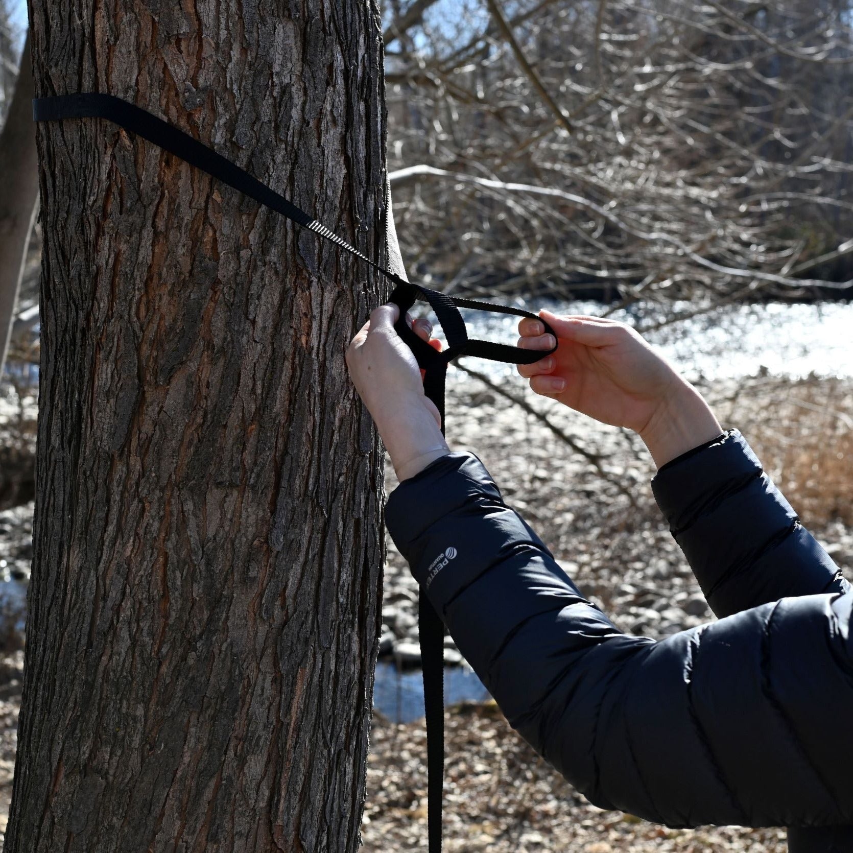 Huggers Tree Straps – Tree - Friendly Hammock Suspension, 2,000 lb Capacity - WILKYs