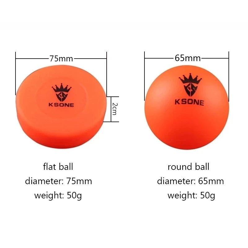 Ice Hockey Pucks Roller Road Hockey Round No - Rebound Ball Street Ice Hockey Training Hockey Puck Sports Supplies - WILKYs