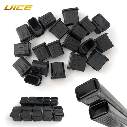 Ice Hockey Stick End Cap 10pcs Set Rubber End Plug Hockey Accessories Adult Ice Hockey Stick Accessory - WILKYs