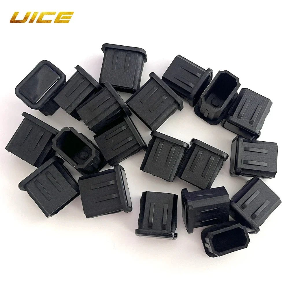 Ice Hockey Stick End Cap 10pcs Set Rubber End Plug Hockey Accessories Adult Ice Hockey Stick Accessory - WILKYs