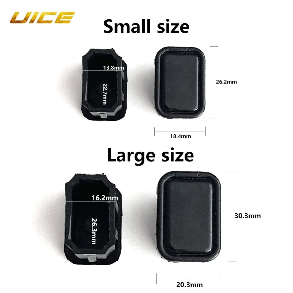 Ice Hockey Stick End Cap 10pcs Set Rubber End Plug Hockey Accessories Adult Ice Hockey Stick Accessory - WILKYs