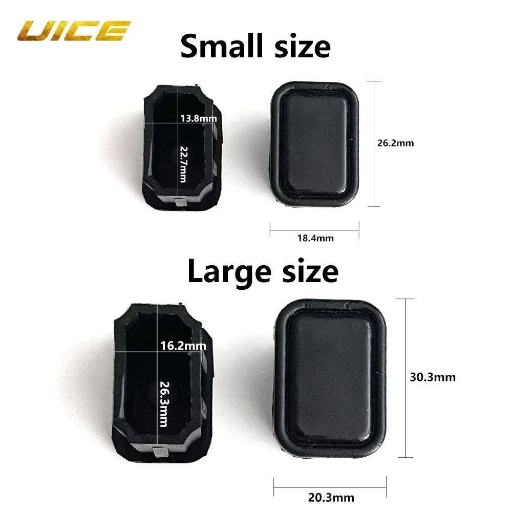 Ice Hockey Stick End Cap 10pcs Set Rubber End Plug Hockey Accessories Adult Ice Hockey Stick Accessory - WILKYs