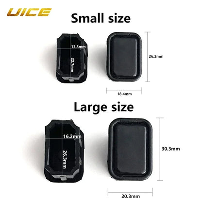 Ice Hockey Stick End Cap 10pcs Set Rubber End Plug Hockey Accessories Adult Ice Hockey Stick Accessory - WILKYs