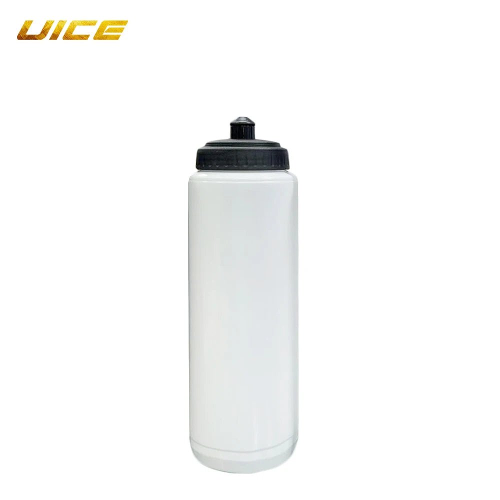 Ice Hockey Water Bottle Hockey Bottle 1000ML BPA Free Hockey Equipment For Ice Hockey Football Lacrosse Bottle Hockey Accessorie - WILKYs