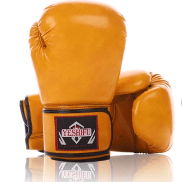 Imitation Cowhide Vintage Lace Up Boxing Gloves - WILKYs