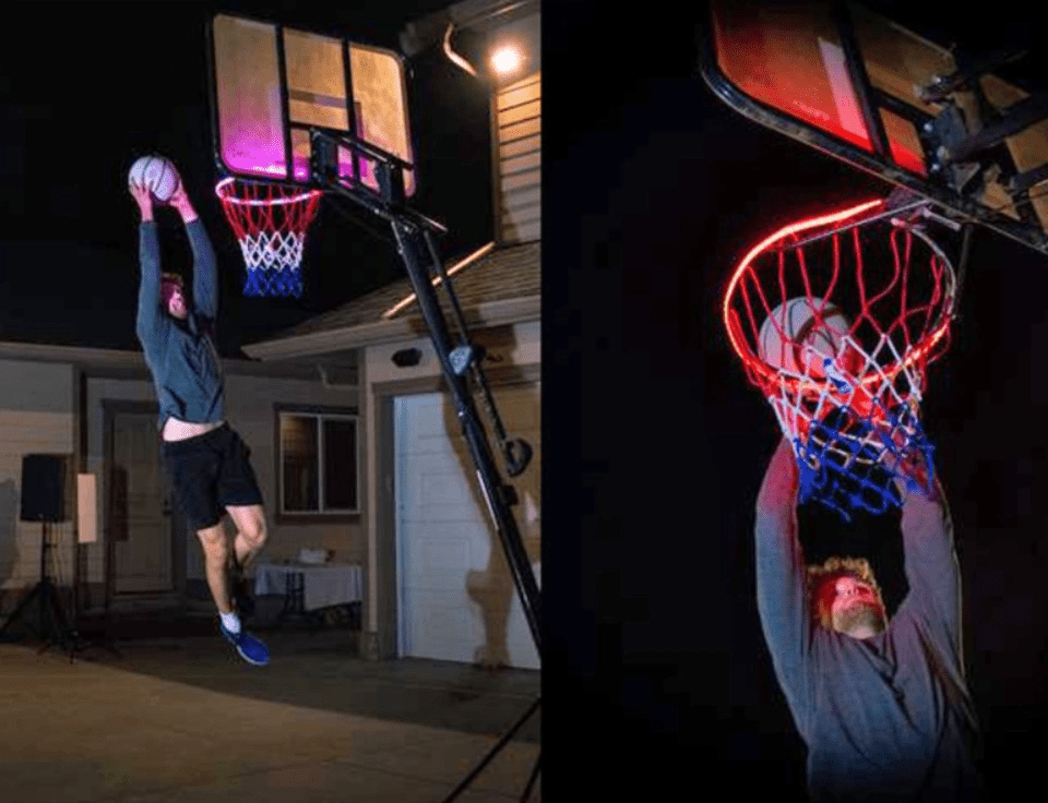 Induction Color Changing Basketball Frame Light - WILKYs