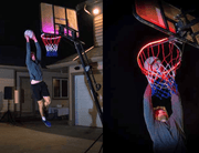 Induction Color Changing Basketball Frame Light - WILKYs