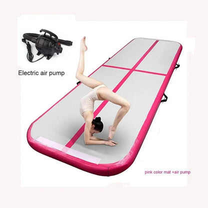 Inflatable Gymnastics Mat Yoga Mat Drawing Air Cushion Taekwondo Martial Arts Training - WILKYs